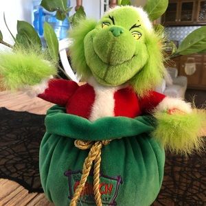 Christmas Grinch Animated Musical Decor Beverly Hills Teddy Bear Co